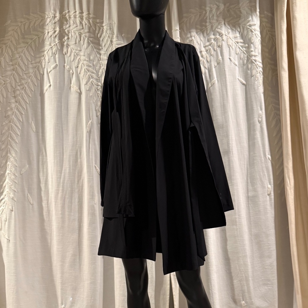 Barbara Bowman Ojai Boutique Jacket Top – Black, Artfully Handcrafted